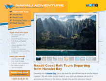 Tablet Screenshot of napali-coast-tour.com